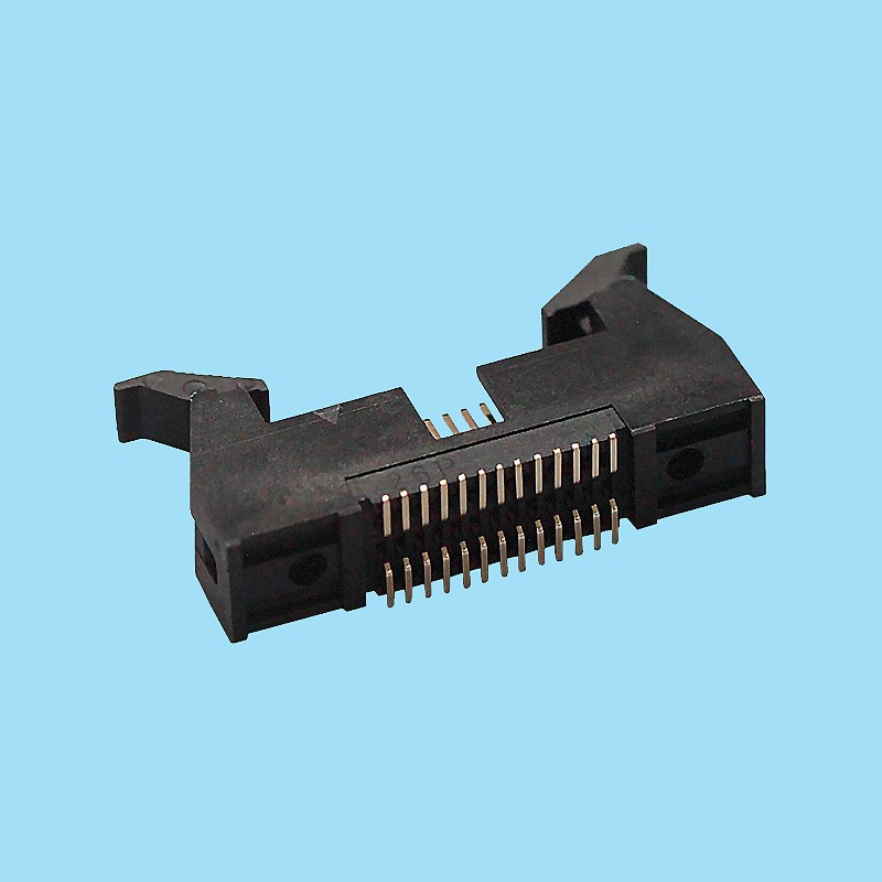 Conector Macho Recto Doble Fila Con Expulsores Smt Entrada