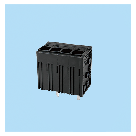 BC0177-78XX / Front Entry Screwless PCB terminal block - 6.35 mm. 