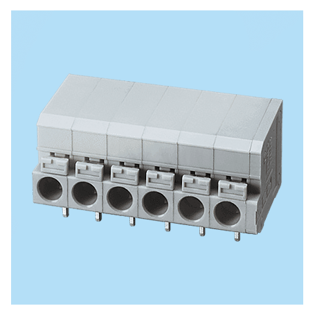 BC0138-76-XX / Screwless PCB PID terminal block  - 5.00 mm. 