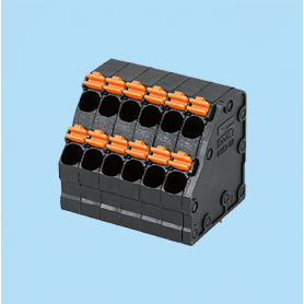 BC0151-02XX / Screwless PCB PID terminal block - 3.50 mm. 