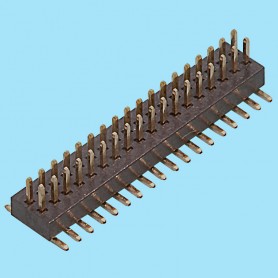 1042 / Pin header double row SMD - Pitch 1,00 mm