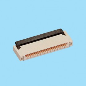 1781 / FCC/FPC side entry ZIF SMT connector - Pitch 0.50 mm (0.020”)