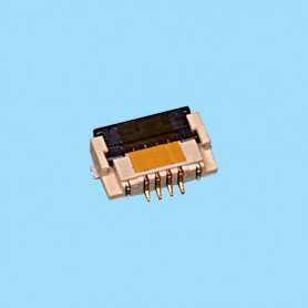 0812 / FCC/FPC side entry SMT ZIF connector - Pitch 0.80 mm (0.032”)