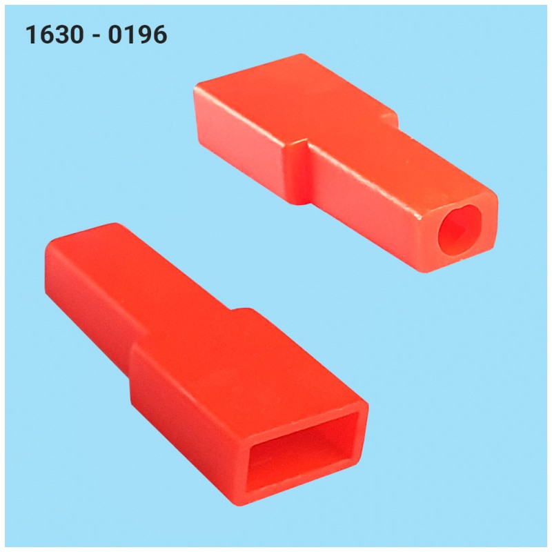 1628 - 1630 - 1648 / Covers for Faston - Front entry terminal protection