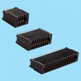 5470 / CPCB stright edge card connector - 2,54 mm pitch