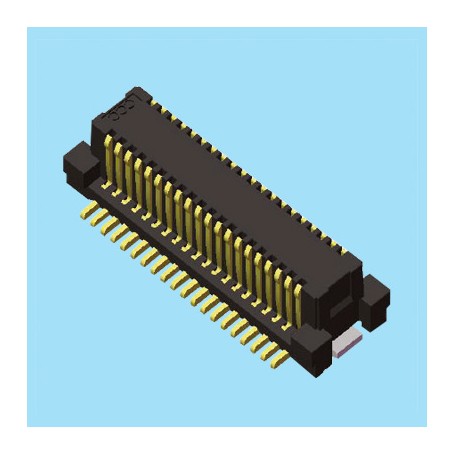 0561 / Conector macho recto SMD PCB a PCB - Paso 0,50 mm