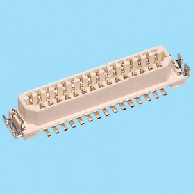 1076 / Female stright SMD connector board to board - Pitch 1,00 mm