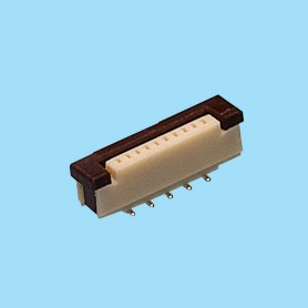 1765 / Straight FPC connector SMD - Pitch 1,00 mm (0.039”)
