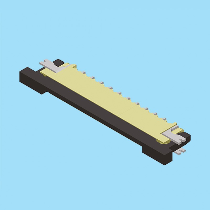 Fcc Fpc Side Entry Zif Smt Connector Pitch Mm