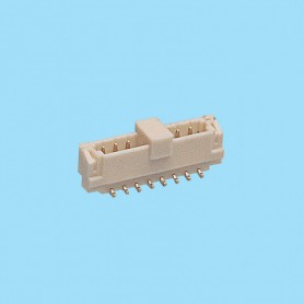 0831 / Male stright connector single row SMD - Pitch 0,80 mm