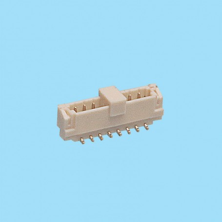 0831 / Conector macho recto simple fila SMD - Paso 0,80 mm