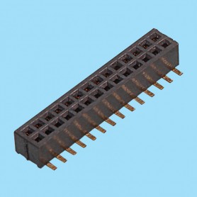 1041 / Female double row SMD connector (2.25 mm) - Pitch 1,00 mm