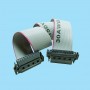 1335 / Flat cable IDC socket - Pitch 1,27 x 1,27 mm
