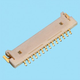 1161 / Male angled connector SMD - Pitch 1,25 mm