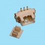 1171 / Male stright connector SMD boxed - Pitch 1,25 mm