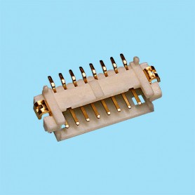 1172 / Male angled connector SMD boxed - Pitch 1,25 mm