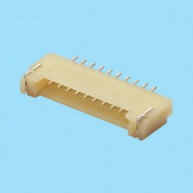 1179 / Male angled connector SMD - Pitch 1,25 mm