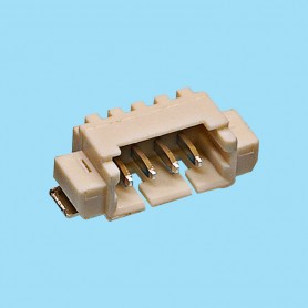 1159 / Angled connector polarized SMD - Pitch 1,25 mm