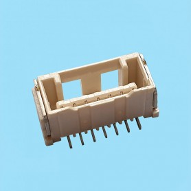 1558 / Male stright connector SMD single row - Pitch 1,50 mm