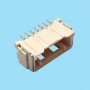 1559 / Male angled connector SMD single row - Pitch 1,50 mm