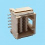 1554 / Male stright connector SMD double row - Pitch 1,50 mm