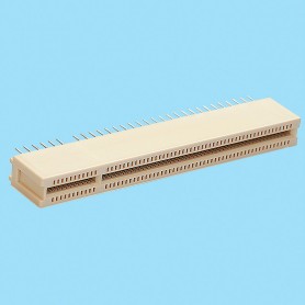 4024 / PCB stright edge card connector - Pitch 1,27 mm