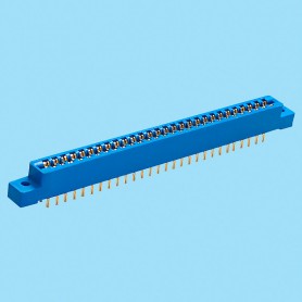 4202 / PCB stright edge card connector - 3,96 mm pitch