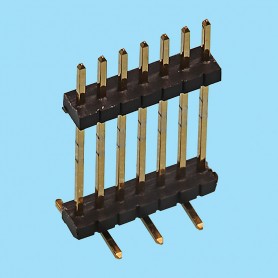 1353 / Stright pin header single row SMD - Pitch 1,27 mm