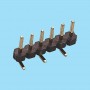 2150 / Stright pin header single row SMD - Pitch 2,00 mm