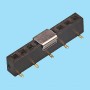 2166 / Stright female PCB connector single row SMD (Base 4.50 mm) - Pitch 2,00 mm