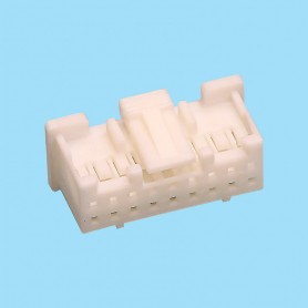 1990 / Dual row crimp connector housing - Pitch 2,00 mm