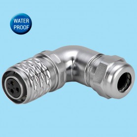SF1214/S / Angled cable connector female
