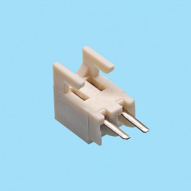 2496 / Female stright connector PCB -  Pitch 2,50 mm