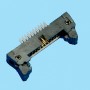 1346 / Dual row top entry header with eject latch - Pitch 1,27 x 1,27 mm
