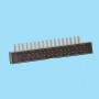 4447 / Conector macho acodado polarizado - Paso 2,00 x 2,00 mm