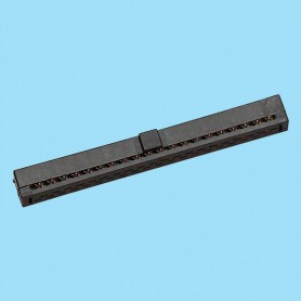 2051 / Female stright connector FFC - Pitch 2,00 x 2,00 mm