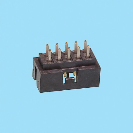 2071 / Conector macho recto polarizado - Paso 2,00 x 2,00 mm