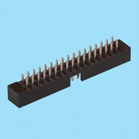 4436 / Male stright connector low profile - Pitch 2,00 x 2,00 mm