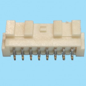 1989 / Angled connector single row polarized SMD - Pitch 2,00 mm