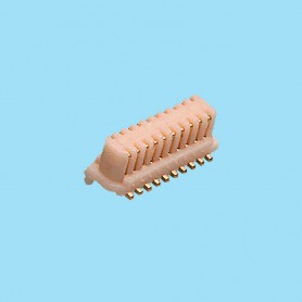 0824 / Male stright SMD connector board to board - Pitch 0,80 mm