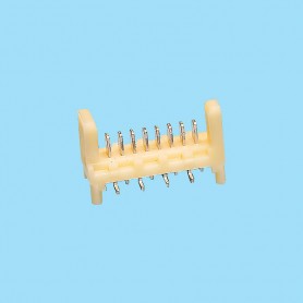 1333 / SMD male stright connector CONEX-FLEX - Pitch 2,54 x 2,54 mm