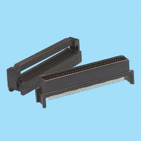 8600 / Male stright connector SCSI-III IDC for wire - Pitch 2,54 x 2,54 mm