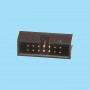 5446 / Conector macho recto polarizado - Paso 2,54 mm