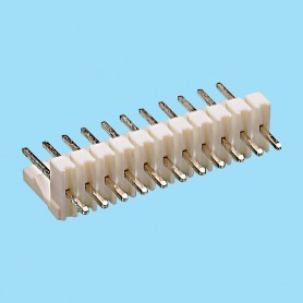 2445 / Single row top entry header - Pitch 2,54 mm