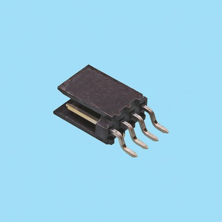 2367 / Regleta acodada polarizada SMD - Paso 2,54 mm