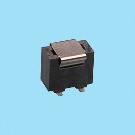 5069 / SMD single row female angled connector - Pitch 5.08 mm