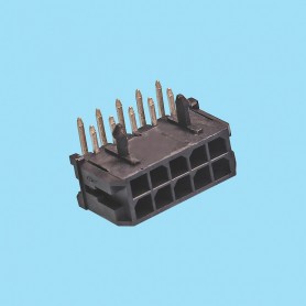 5746 | Micro Angled male power connector - Pitch 3,00 mm