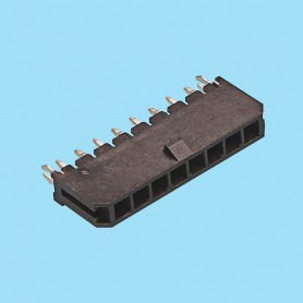 5766 | Micro Stright male power connector - Pitch 3,00 mm