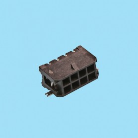 5758 | Micro Angled male power connector SMD - Pitch 3,00 mm