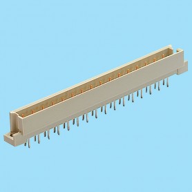 2217 / DIN 41612 connector - Stright male (Type Q)